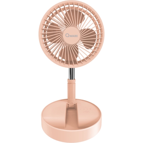 Qware Qw Snd-fd75pk Mini Desk Ventilator Roze