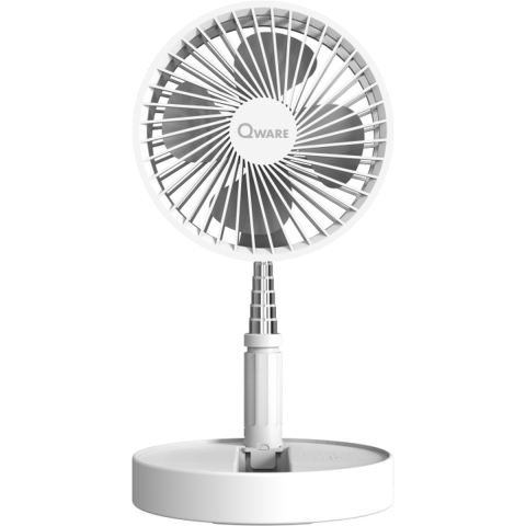 Qware Qw Snd-fd75wh Mini Desk Ventilator Wit