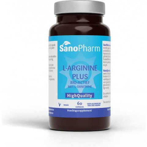 Sanopharm L-Arginine Plus L-Orninthine Capsules
