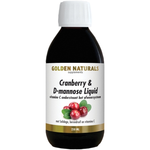 Golden Naturals Cranberry & D-Mannose Liquid