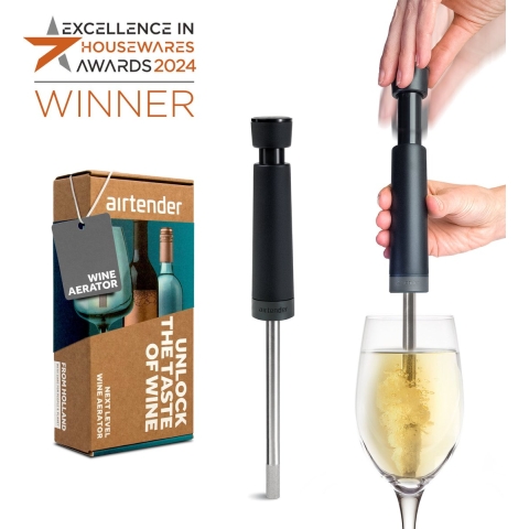 Wijn Perfect Beluchten Per Glas<br>
Cocktails Mixen En Schuimen<br>
Culinair