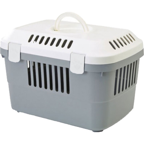 Savic plastic reismand Discovery 1 grijs/wit - Gebr de boon