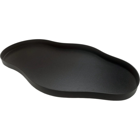 Vase The World Bauru M black L66 x B37,5 x H2 cm