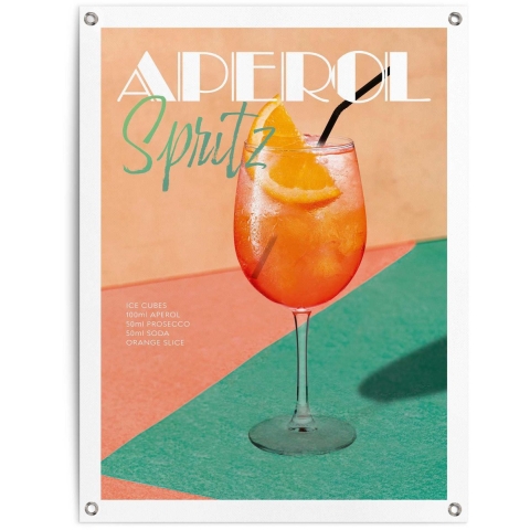 Reinders - Aperol Time - Tuinposter 80x60cm