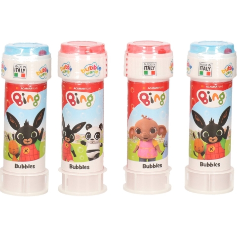 Bellenblaas - 24x - Konijn Bing - 50 ml - voor kinderen - uitdeel cadeau/kinderfeestje -