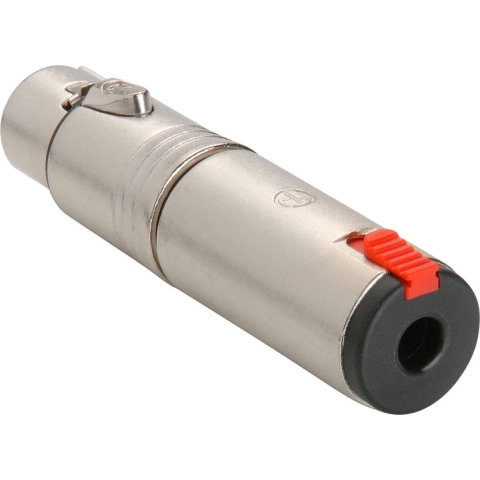 Neutrik NTR-NA3FJ Xlr-adapter Xlr 3-pins Female - 6.35 Mm Female Zilver