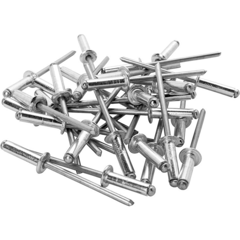 Rapid Blindklinknagels RVS | Ø4,8 x 25 mm | Incl. Boor | 50 Stuks - 5000398