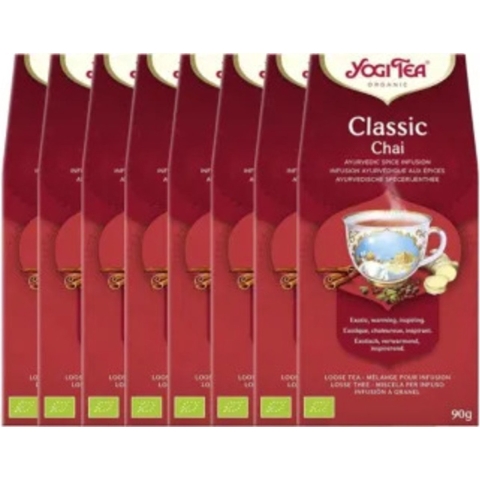 8x Yogi tea Losse Thee Classic Biologisch 90 gr