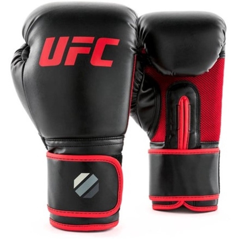 UFC Contender Muay Thai Style (kick)bokshandschoenen - Zwart/Rood - 10 oz