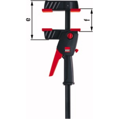 Bessey DUO16-8 DuoKlamp DUO Spanbreedte (max.):160 mm Afm. werkbereik:85 mm