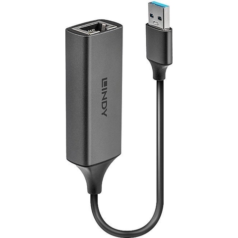 LINDY USB 3.0 Gigabit Ethernet Converter Netwerkadapter 1 GBit/s USB-A 3.0, RJ45
