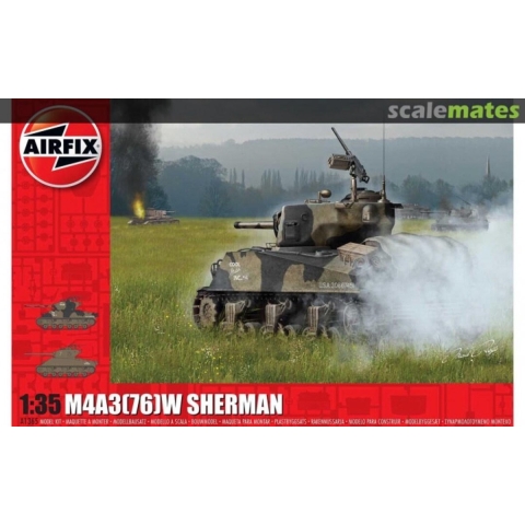 Airfix 1/35 M4A3(76)W - Battle of the Bulge