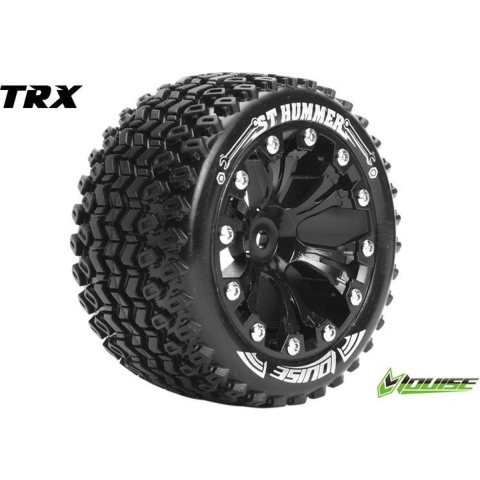 Louise ST-HUMMER Soft banden op 2.8" Velgen Zwart - 0" Offset - Hex 12mm