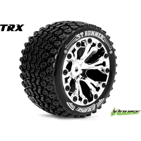 Louise ST-HUMMER Soft banden op 2.8" Velgen Chroom - 0" Offset - Hex 12mm