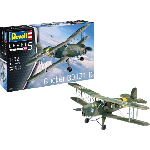 Revell 1/32 Bücker Bü131 D