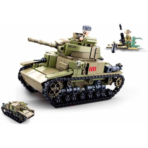 Sluban WWII - Italian Tank 2in1 (M38-B0711)
