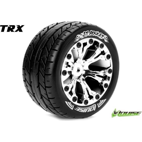 Louise ST-ROCKET Soft banden op 2.8" Velgen Chroom - 0" Offset - Hex 12mm