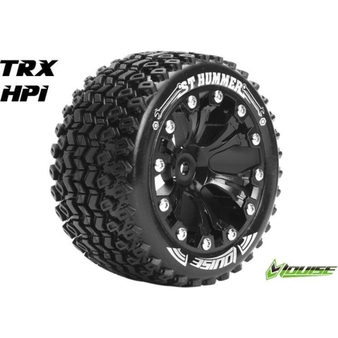 Louise ST-HUMMER Soft banden op 2.8" Velgen Zwart - 1/2" Offset - Hex 12mm