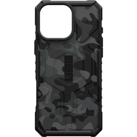 Urban Armor Gear Pathfinder SE MagSafe Case Backcover Apple iPhone 16 Pro Max Camouflage, Midnight MagSafe compatible