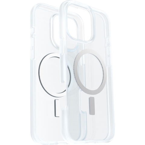 Otterbox React Backcover Apple iPhone 16 Pro Max Transparant Inductieve lading, MagSafe compatible
