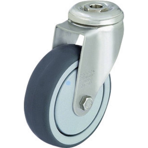 Blickle LKRXA-TPA 80KFD-11 (LKRXA-TPA 80KD-11-FK) Zwenkwiel Wieldiameter: 80 mm Draagvermogen (max.): 100 kg 1 stuk(s)