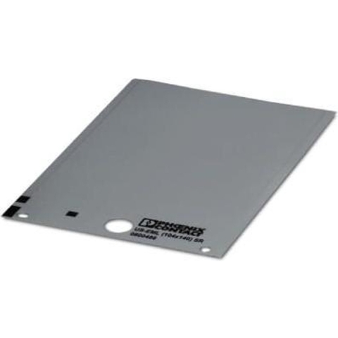 Phoenix Contact 0800466 US-EML (104X140) SR Apparaatmarkering Montagemethode: Plakken Markeringsvlak: 14 x 40 mm Zilver Aantal markeringen: 10 10 stuk(s)