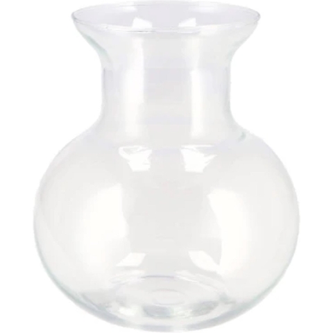DK Design Bloemenvaas Mira - transparant glas - D25 x H27 cm