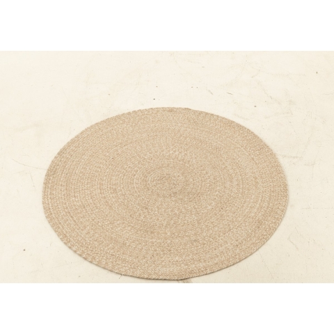 J-Line tapijt Miami Outdoor - polyester - naturel|wit - medium