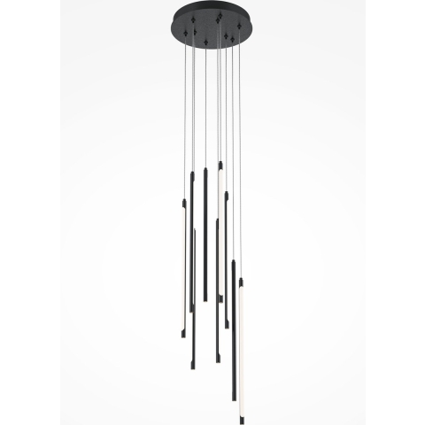 Maytoni - Hanglamp Light stick - Zwart - Ø35