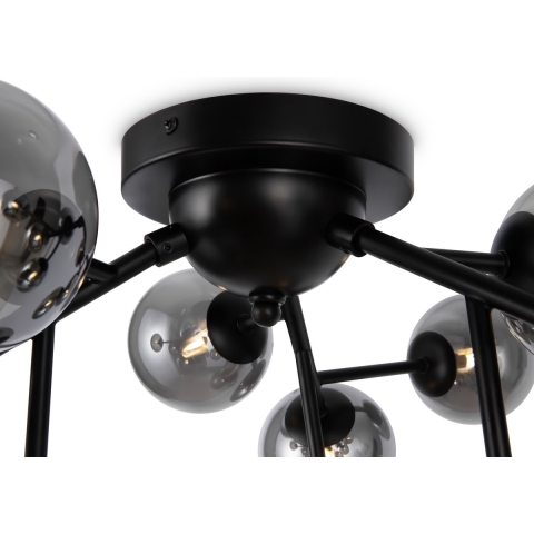 Maytoni - Plafondlamp Dallas - Zwart - Ø60