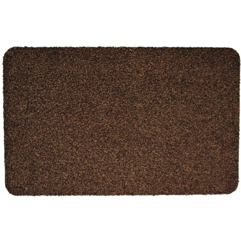 Veer Carpets - Wasbare Deurmat Aqua Stop 60 × 100 cm - Brown