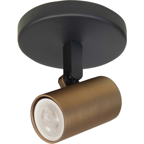 Highlight Spot Piccolo Zwart-Goud GU10 mini 35mm 1-Lichts