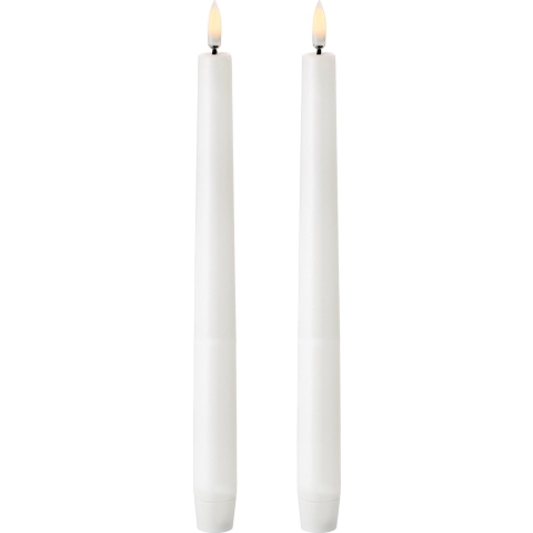 Uyuni Led Tafelkaars Wit- 25CM - Set van 2