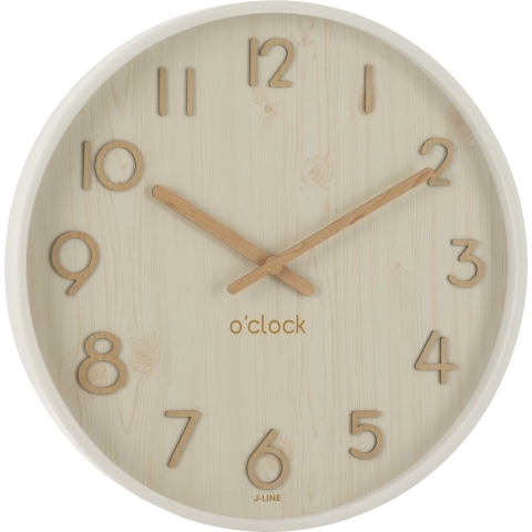 J-Line Wandklok Multiplex|Mdf Large