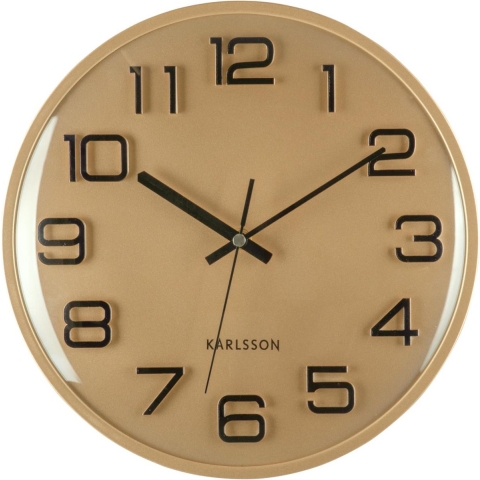 Karlsson - Wall Clock 3D Numbers