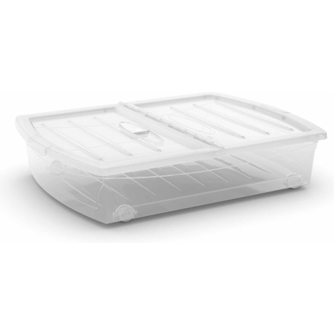 Kis Opbergbox, Spinning Box, maat XL, 56L, helder