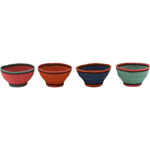 J-Line Mand Kom Zeegras Mix Assortiment Van 4