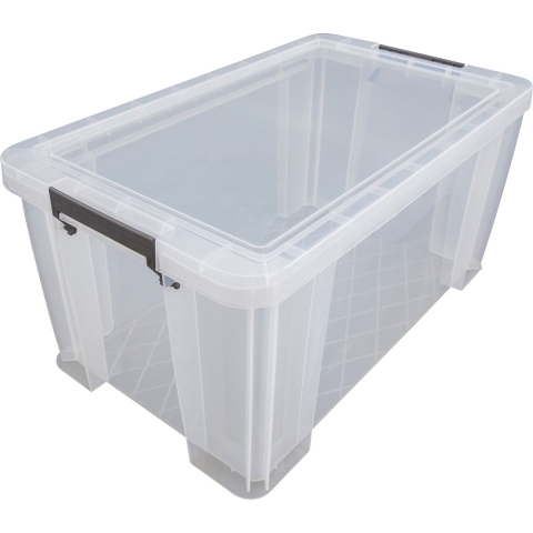 Allstore Opbergbox - 54 liter - Transparant - 66 x 38 x 31 cm -