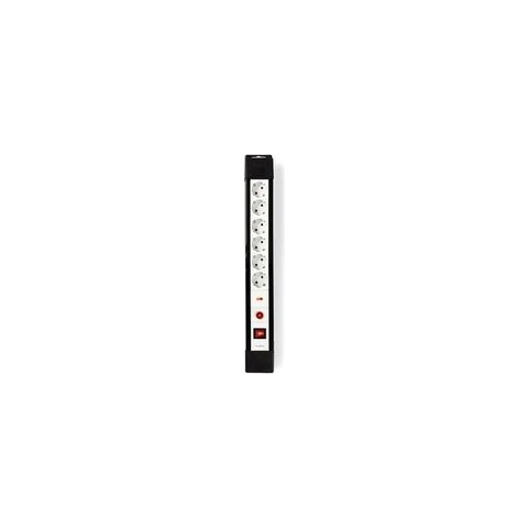 Nedis EXS630SPF1PRO Stekkerdoos Met Overspanningsbeveiliging Pro-line 6-wegs 3,00 M Schuko/type F (cee 7/7)