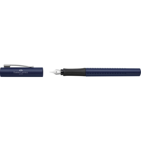 Faber Castell FC-140806 Vulpen Faber-Castell Grip 2011 F Klassiek Blauw