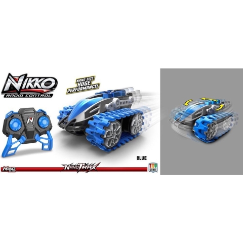 Nikko RC Auto Velocitrax Nano Blauw