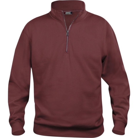 Clique 021033 Basic Half Zip - Bordeaux - L