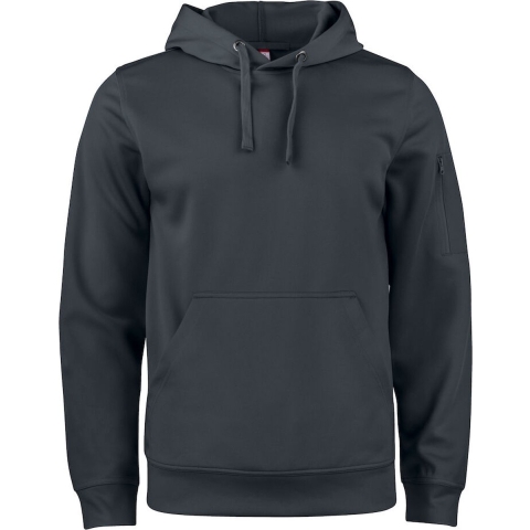 Clique 021011 Basic Active Hoody - Zwart - 4XL
