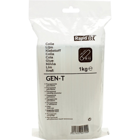 Rapid 12 mm Professionele universele GEN-T lijmpatronen - 40302799 - 40302799