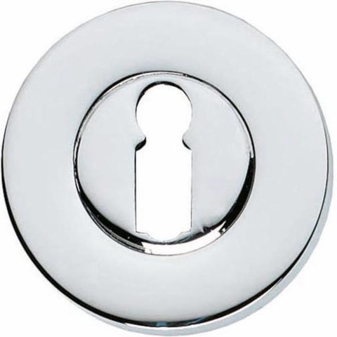 Intersteel | Rozet sleutelgat | 50mm | Rond | Verdekt | Chroom