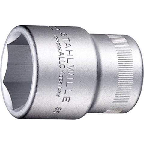 Stahlwille Dopsleutelbit | 3/4 inch 6-kant | sleutelwijdte 27 mm | lengte 54 mm | 1 stuk - 05010027 05010027