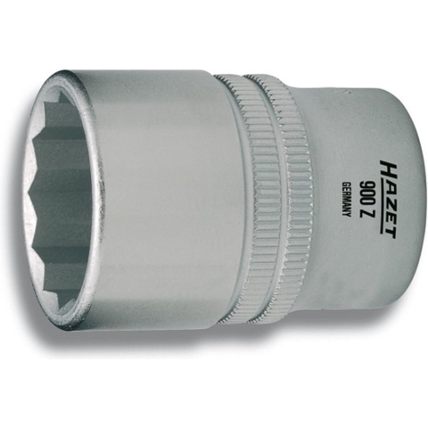 HAZET Dopsleutel 900Z-34 · 1/2 inch (12,5 mm) vierkant hol · Buitentwaalfkant tractieprofiel · SW 34 mm