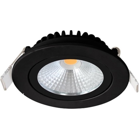 EcoDim LED inbouwspot 5W DimToWarm 85mm 36gr rond verstelbaar zwart - LED4710