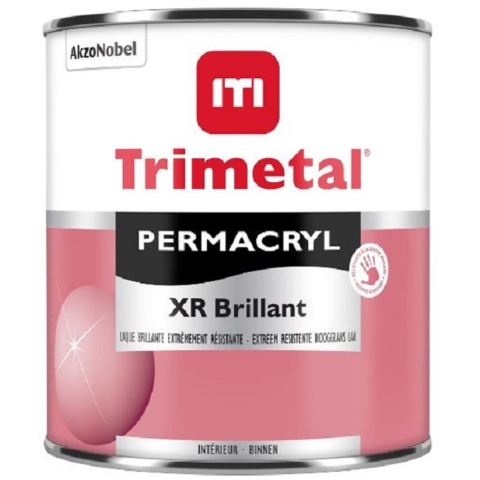 Trimetal Permacryl XR Brillant Hoogglanslak - Op Kleur Gemengd - 1L