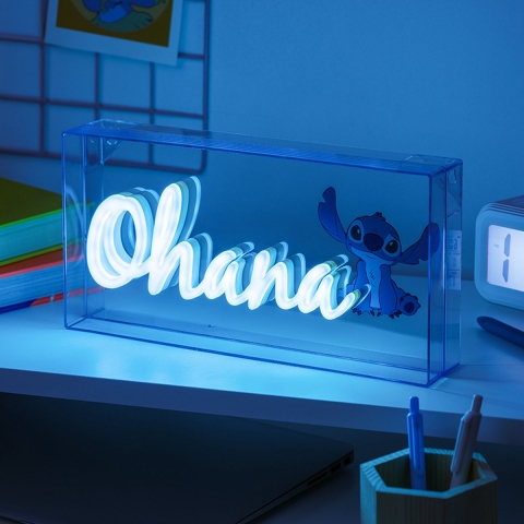 Paladone Stitch Ohana Neon Led Lamp
